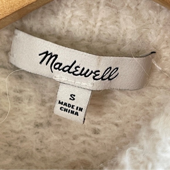 MADEWELL‎ Vesta Boucle Chunky Pullover, Small - Picture 6 of 8